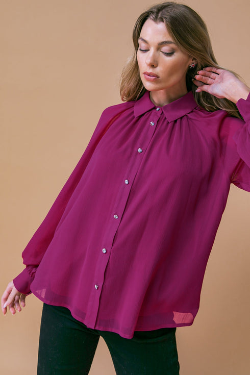 midnight-chic-woven-top Flying Tomato-Sophia's Style-5